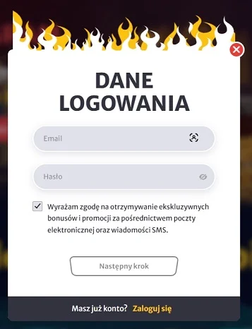 Hell Spin Rejestracja